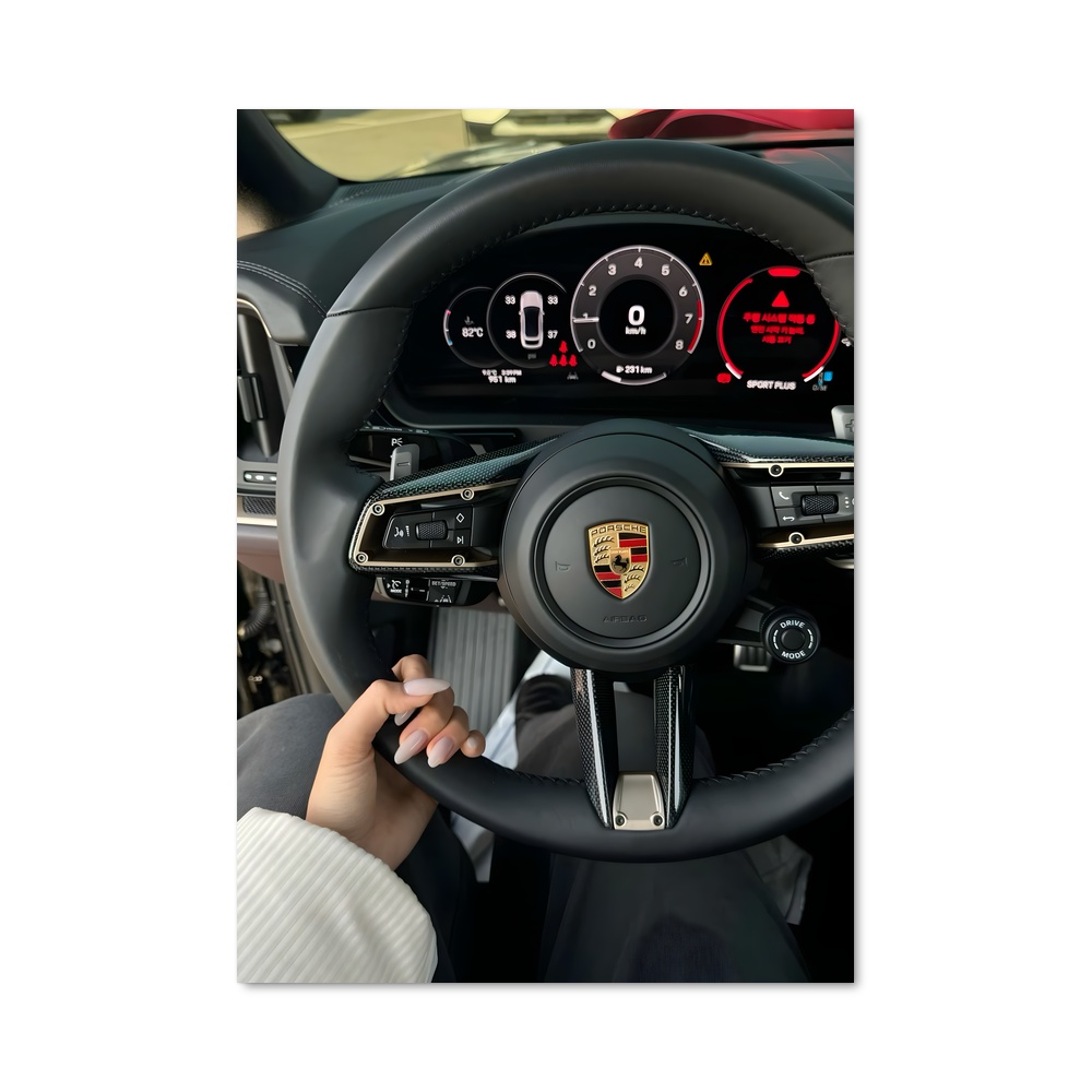 Poster Élégant Cayenne Coupé